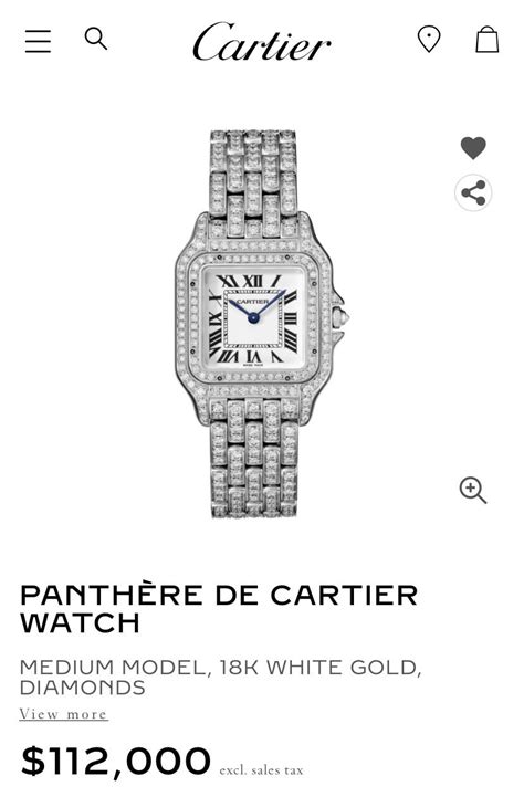 cartier watch full diamond|diamond cartier watch juliette porter.